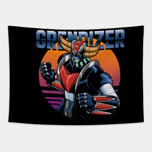 UFO Robot Grendizer Retro Style Tapestry