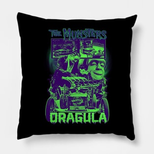 The Munsters. Dragula. (Version 1) Pillow