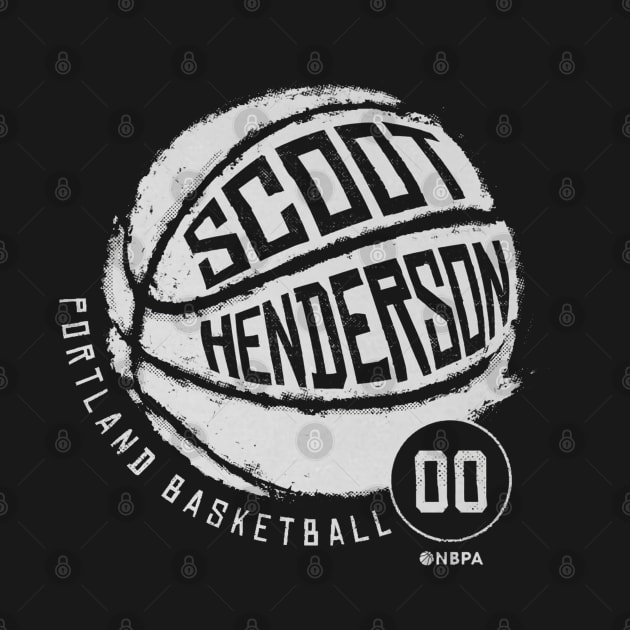 Scoot Henderson Portland Basketball by TodosRigatSot