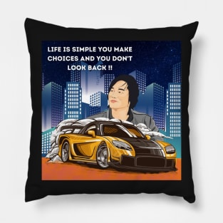 Han's rx7 Fast and furious Pillow