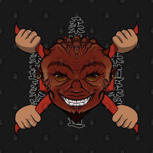 Judoka Devil (no caption) by RampArt