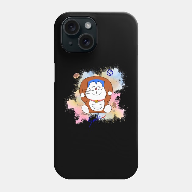 Doraemon Phone Case by Athira Hanipah