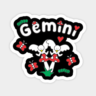 ZODIAC Gemini T-Shirt Magnet