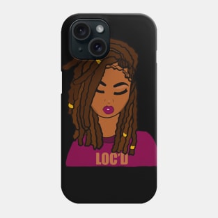 Loc'd on Locs Dreadlocks Phone Case