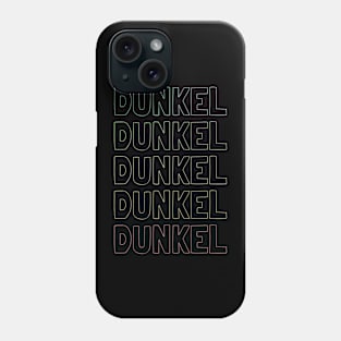 Dunkel Name Pattern Phone Case