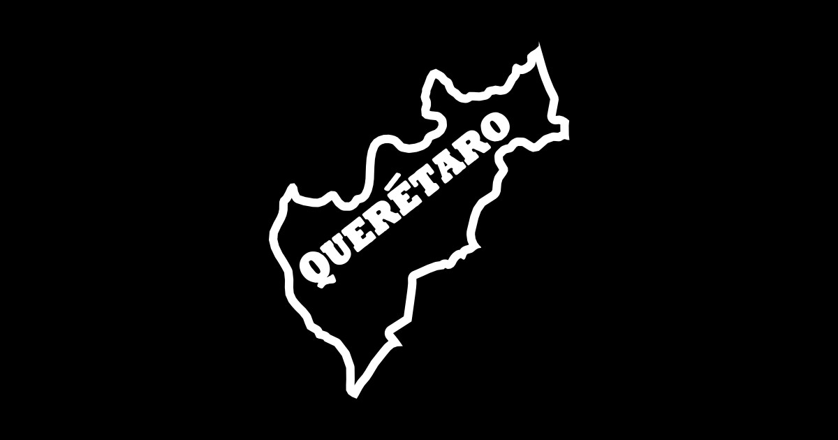 Mexico Queretaro Outline Text Queretaro Sticker TeePublic