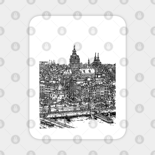 Amsterdam Magnet by valery in the gallery