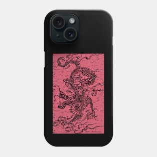 Vintage Japanese Asian Dragon Aesthetic Phone Case