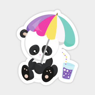 Cute Panda, Little Panda, Baby Panda, Sunshade Magnet