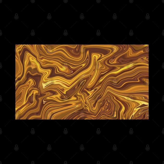 Liquid Marble, Deep Gold by Anna