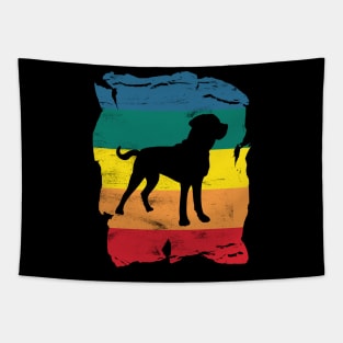 Greater Swiss Mountain Dog Distressed Vintage Retro Silhouette Tapestry