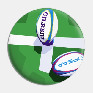 Rugby Ball Pin