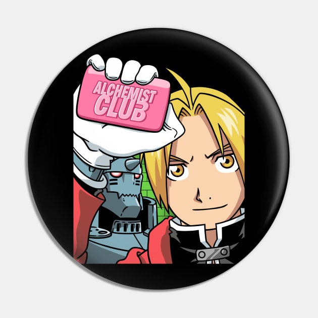 Alchemist Club Pin by Barbadifuoco