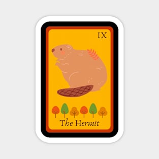 Autumn Tarot - The Hermit Magnet