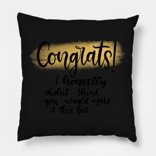 Congrats! Pillow