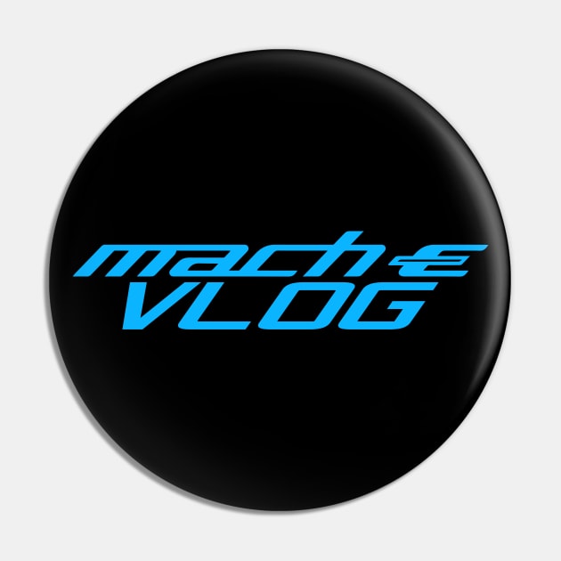 Mach-E Vlog Merch Pin by zealology