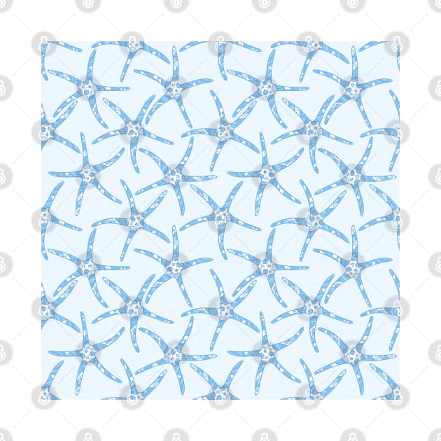 Underwater pattern #8 blue by GreekTavern