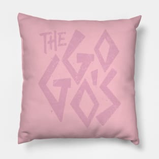 The Go Go's / Retro 80's Art Pillow