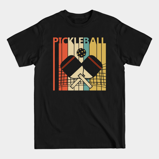 Vintage Retro Pickleball - Pickleball - T-Shirt