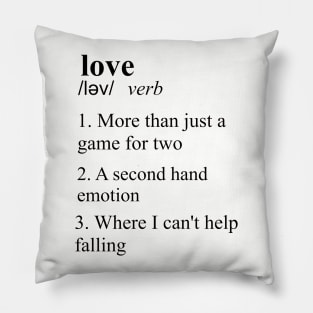 The definition of Love Pillow