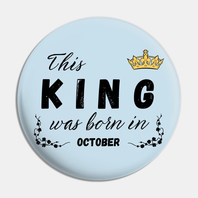 King born in october Pin by Kenizio 