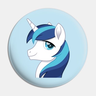 Shining Armor portrait Pin