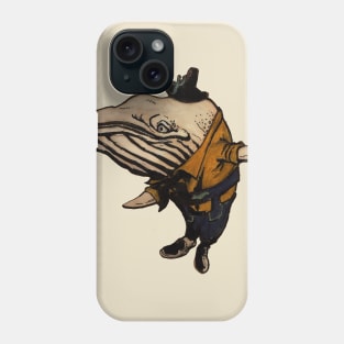 Lederhosen Whale Phone Case