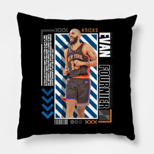 Evan Fournier Paper Poster Version 10 Pillow