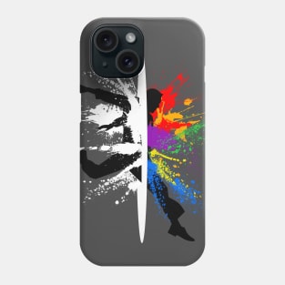 The Soul Becomes Dyed Phone Case