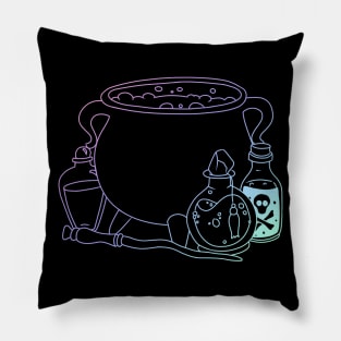 Witchy Cauldron Pillow