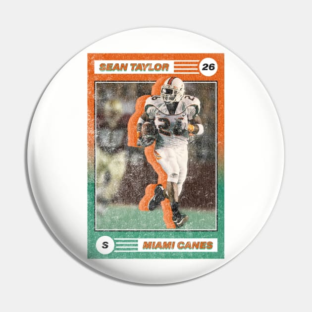 Sean Taylor Pin by KC Designs