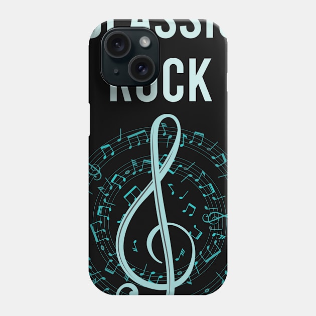 Music Note Circle Classic Rock Phone Case by Hanh Tay