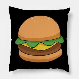 Cute Cheese Burger Pillow