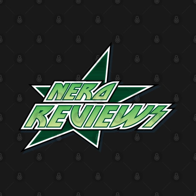 Retro Nero Reviews Logo by ToonGrin.com