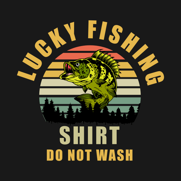 Lucky Fishing Short Do Not Wash by DreamPassion