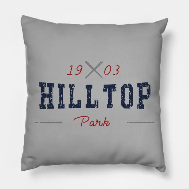 Hilltop Park Pillow by HomePlateCreative