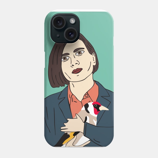 Donna Tartt Phone Case by grekhov