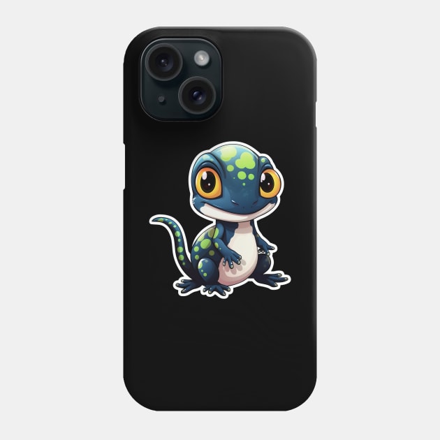 Cute Gecko - Gecko Mom Funny Geckos Phone Case by fromherotozero