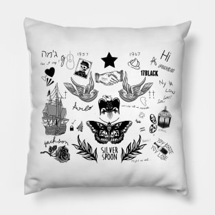 Harry’s Tattoos Pillow