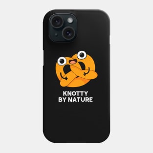 Knotty By Nature Cute Pretzel Pun Phone Case