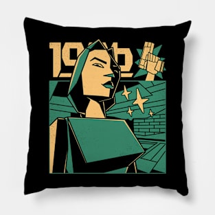 Polygonal Archaeologist Pillow