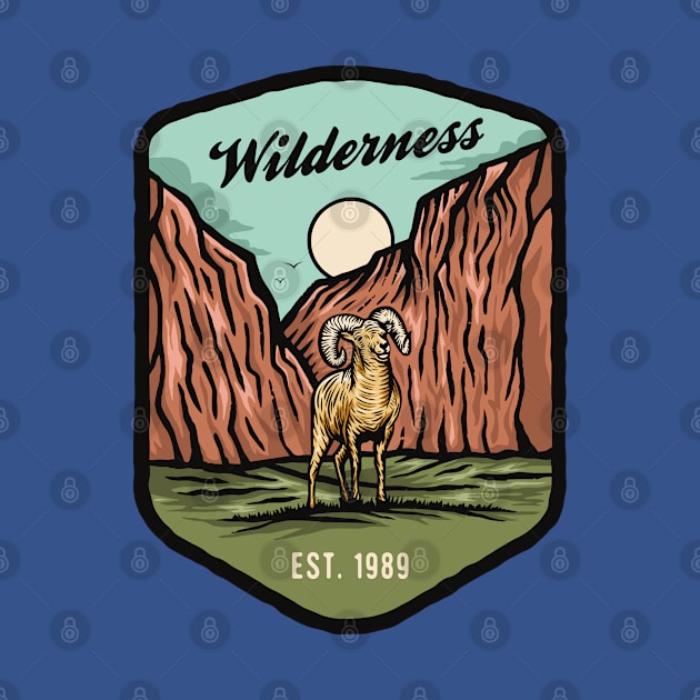 Wilderness Goat by Mako Design 