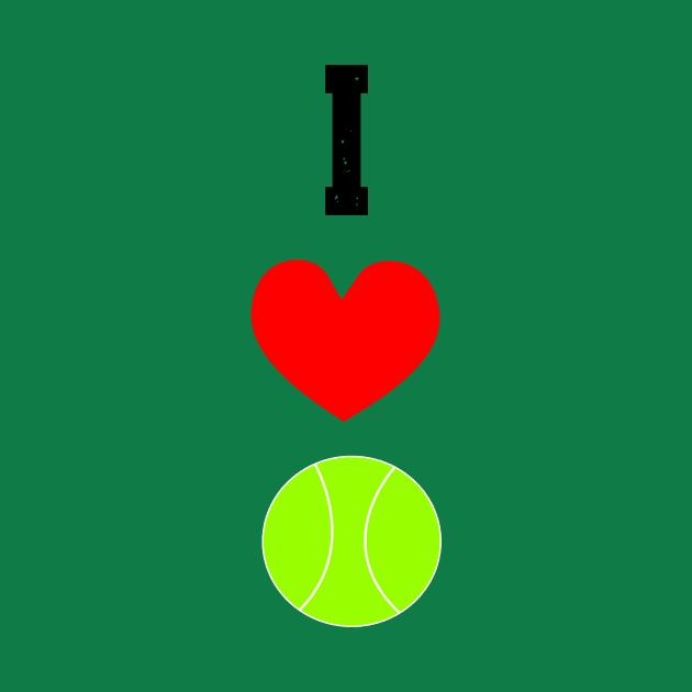 i heart tennis by King Chris