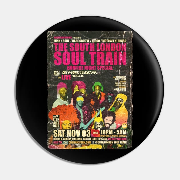 POSTER TOUR - SOUL TRAIN THE SOUTH LONDON 48 Pin by Promags99