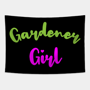 Gardener Girl Tapestry
