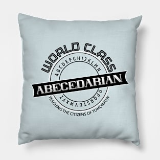 Abecedarian Pillow