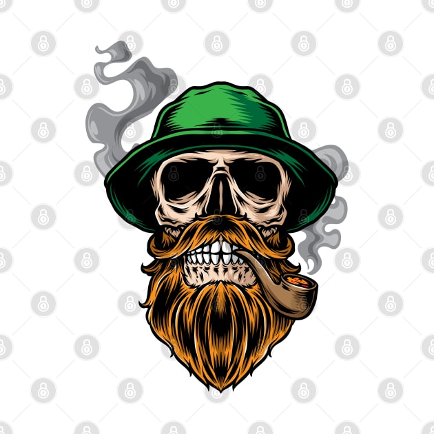 st patrick skull by Wisdom-art