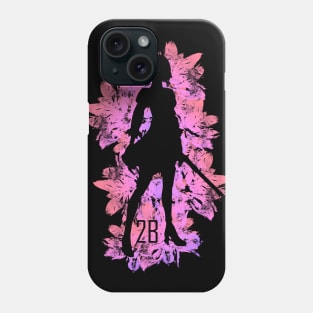 Pink Flowers - 2B Phone Case