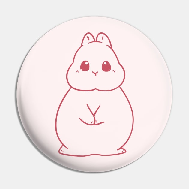 Sean Line Art Standing Rabbit | Bunniesmee Wedding Edition Pin by GambarGrace