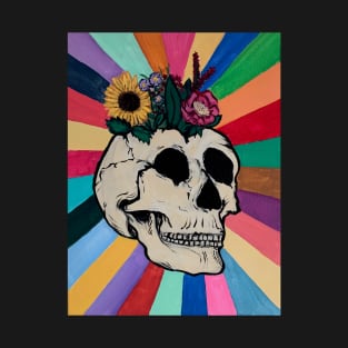 Skull and Flowers T-Shirt